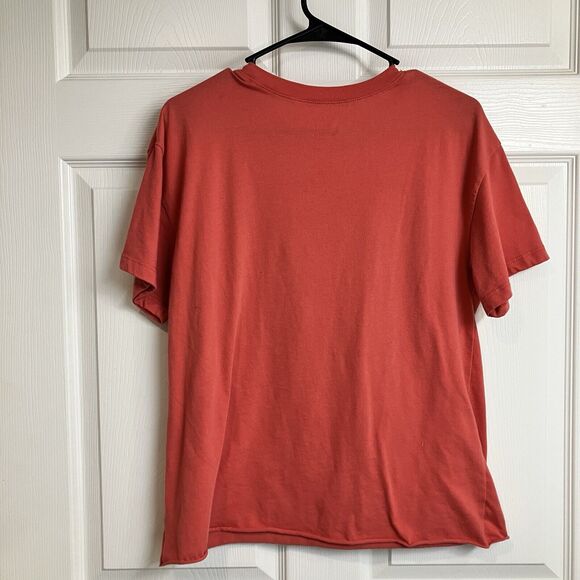 GM American Classic Camero Red Crop T Shirt Women’s Size L - Picture 2 of 6